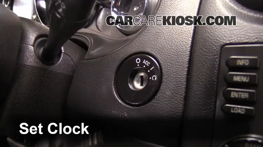 2008 Pontiac G6 GT 3.9L V6 Convertible (2 Door) Clock